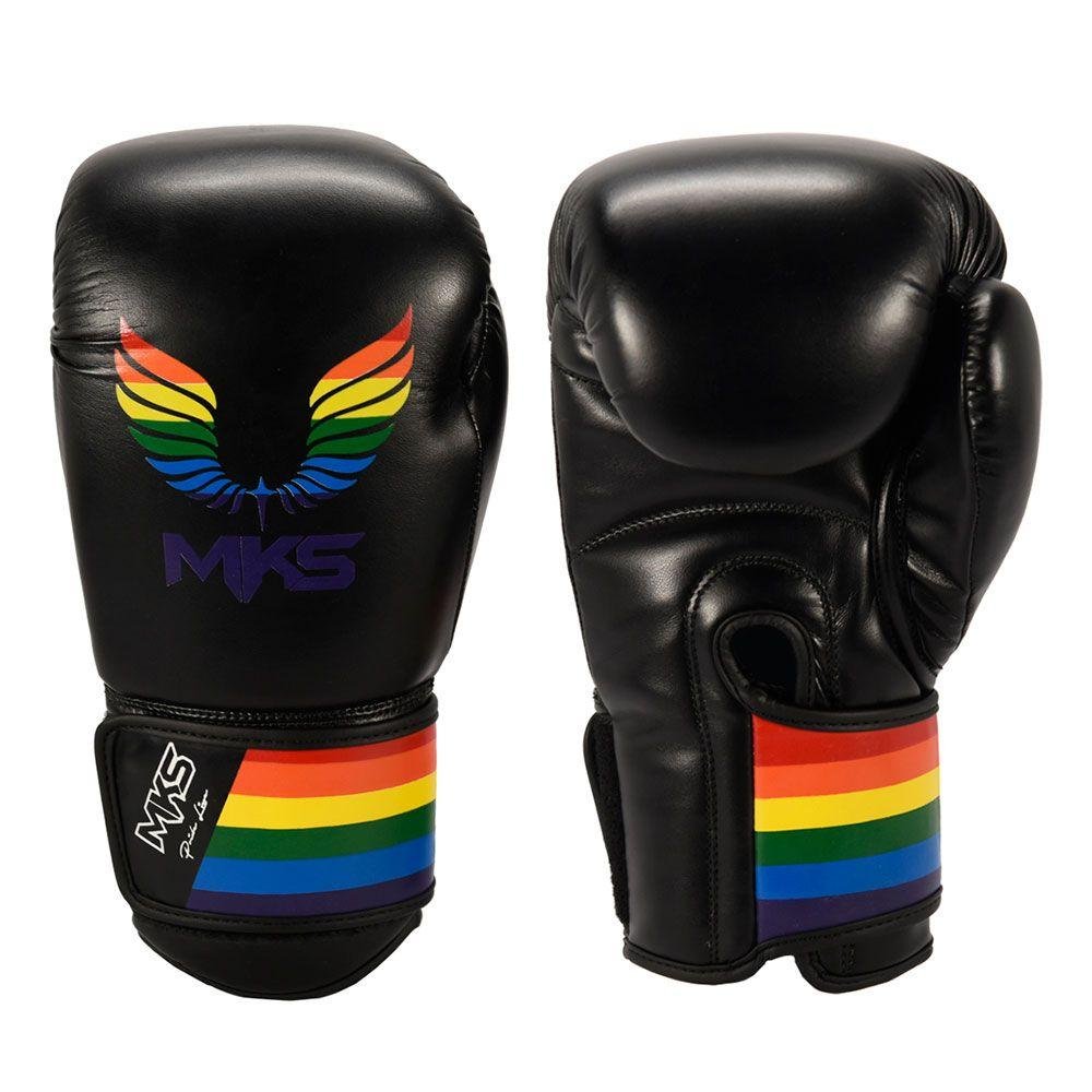 Luva de Boxe Muay Thai Mks Energy Pride Line 16 Oz