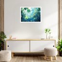 Ver imagem 1 de Quadro Decorativo Peixes Plantas Aquáticos - 50x70cm:moldura Preta