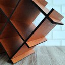 Ver imagem 5 de Adega De Mdf Envernizado Para Mesa Com 8 Nichos Suporte Porta Garrafas De Vinho Sulartes