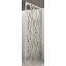 Painel Vazado Divisória Mdf Nairóbi Branco Decore Painéis e Divisórias 0,60x2,40m - 2