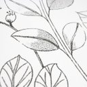 Ver imagem 2 de Papel de Parede Floral Preto e Branco com Cola Inclusa