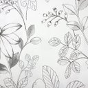 Ver imagem 1 de Papel de Parede Floral Preto e Branco com Cola Inclusa