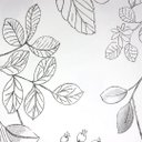 Ver imagem 6 de Papel de Parede Floral Preto e Branco com Cola Inclusa