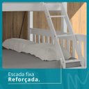 Ver imagem 6 de Beliche Casal Solteiro de Madeira Merk com Cama Auxiliar Casal