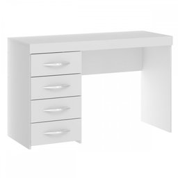 Mesa Escrivaninha 4 Gavetas Branco 711 - Soluzione - 1