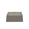 Cuba Pia para Banheiro de Apoio Lavabo 32cmx30cm - Palermo Capuccino - 3