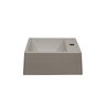 Cuba Pia para Banheiro de Apoio Lavabo 32cmx30cm - Palermo Capuccino - 4