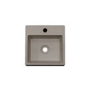 Ver imagem 2 de Cuba Pia para Banheiro de Apoio Lavabo 32cmx30cm - Palermo Capuccino