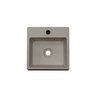 Cuba Pia para Banheiro de Apoio Lavabo 32cmx30cm - Palermo Capuccino - 2