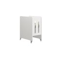 Ver imagem 2 de Berço Americano Evolution 4 em 1 Branco Acetinado com Colchão Mini e Colchão Americano Gazin - Relle