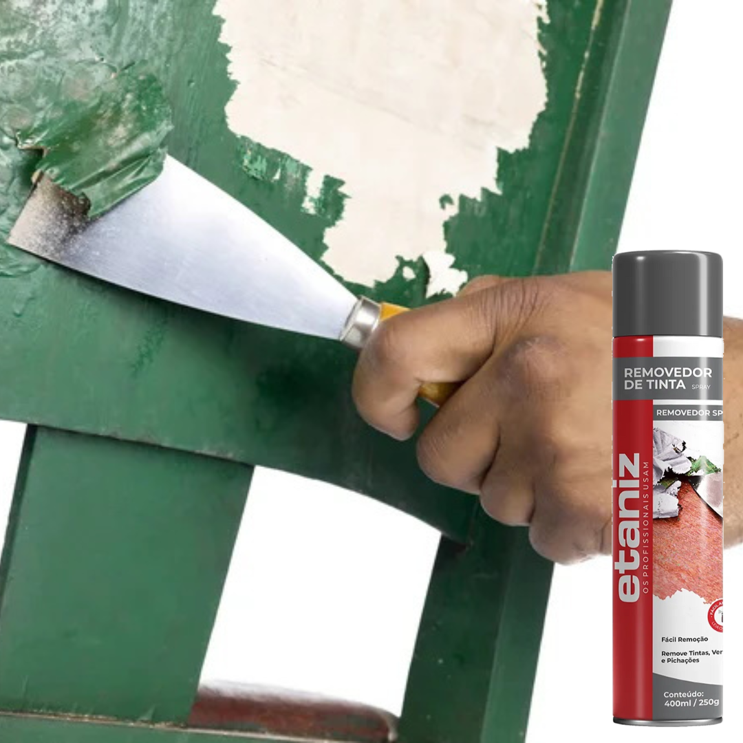 Removedor de Tintas em Spray 250g/400ml Etaniz Removedor de Tintas em Spray 250g/400ml Etaniz - 6