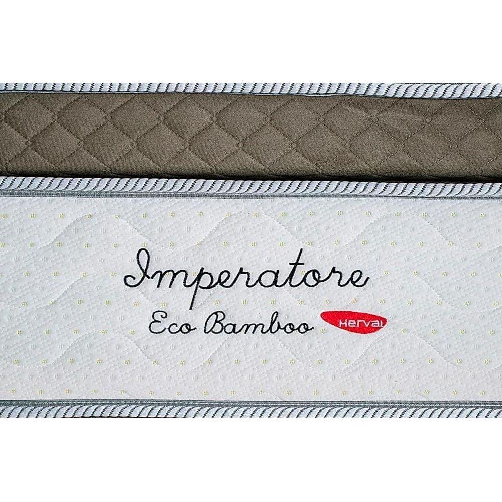Cama Box Baú King: Colchão Molas MasterPocket Ensacadas Herval Imperatore Eco Bamboo + Base CRC - 6