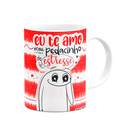 Ver imagem 2 de Caneca Flork Namorados - Meu Pedacinho de Estresse - Branca