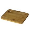 Ver imagem 1 de TÁBUA DE CORTE DE BAMBU 20x15x1cm MATERIAL: 100% BAMBU