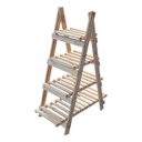 Ver imagem 2 de Armário De Madeira Organizadora Prateleiras Pinus Pallet