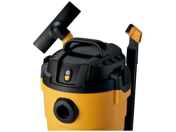 Aspirador De Pó E Água Filtro Lavavel Wap Gtw 10 Litros 1400W - Amarelo - 110V - 5