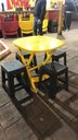 Ver imagem 5 de Mesa Dobrável de Plástico Resistente Prática Barata Cor:marrom-escuro