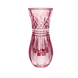 VASO CRISTAL LYS ROSA WOLFF 6x4x15cm - 1