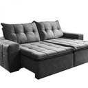 Ver imagem 3 de Sofá Retrátil e Reclinável 4 Lugares Espresso Móveis