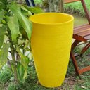Ver imagem 4 de Kit 2 Vaso Planta 65x40 + 80x50 Oval Moderno Polietileno BGPLASTICOS V1365M2 CORES VARIADAS