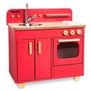 Ver imagem 2 de Bancada Infantil Vermelha de Madeira Fabrink Brincadeira Criativa