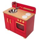 Ver imagem 3 de Bancada Infantil Vermelha de Madeira Fabrink Brincadeira Criativa