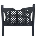 Ver imagem 4 de Cadeira para Cozinha Mr Almofadada Estrutura Preto com Assento Floral
