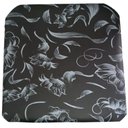 Ver mais imagens de Cadeira para Cozinha Mr Almofadada Estrutura Preto com Assento Floral
