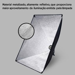 Softbox Soquete Único 50X70Cm T-Photo U UNICA UNICA - 6