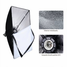 Softbox Soquete Único 50X70Cm T-Photo U UNICA UNICA - 3