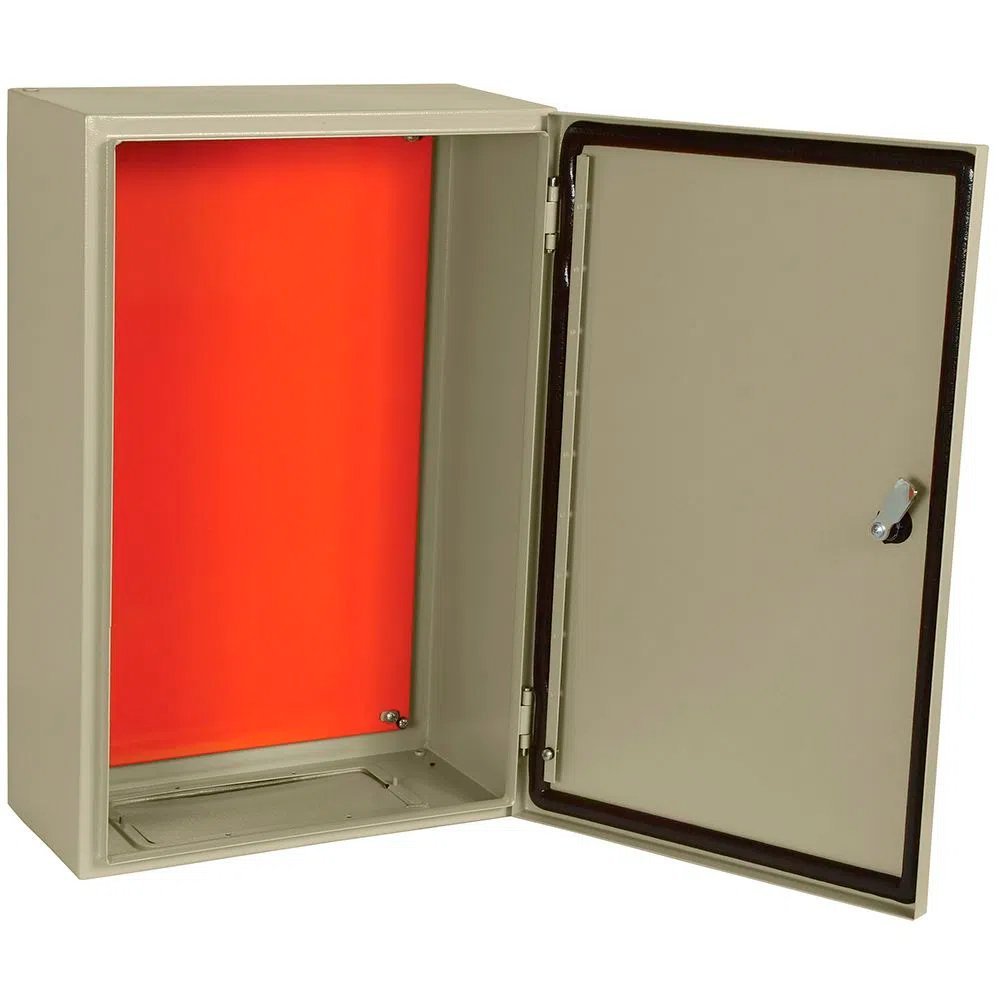Quadro de Comando Painel 32x38x17 Com Flange IP64 Lumibras