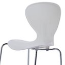 Ver imagem 3 de Cadeira Empilhável Base Aço Tubular Flash