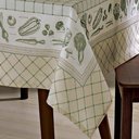 Ver imagem 3 de Toalha de Mesa Quadrada 180x180cm Clean Renova Charlotte D - Dohler Estampado Digital
