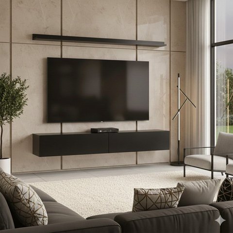 Rackl Bancada Suspensa C/prateleira Argon 120cm Maderatto