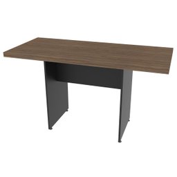 Mesa de Reunião Start Ameixa Negro com Preto 40mm de Espessura 1,35m X 0,60cm Atacadao Dos Moveis - 3