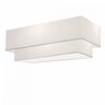 Plafon Retangular St-3071 Cúpula Branco Branco - 1