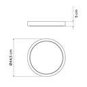 Ver imagem 3 de Prato para Vaso Plantas Flores 44,5cm Grande Tramontina Plás