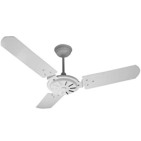 Ventilador de Teto Comercial 150w e 180w Branco Pás Brancas Ventex