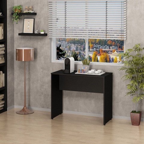 Escrivaninha Mesa de Escritório 90cm Preto
