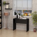 Ver imagem 4 de Mesa Escrivaninha Estudo Notebook X Office 90cm Preto