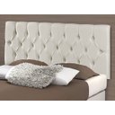 Ver imagem 1 de Cabeceira Casal Painel Cama Box Paris 1.60 Suede Areia