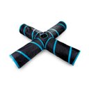 Ver imagem 6 de Túnel Diversão Pet Cachorro Cão e Gatos Colorido 140 cm x 25 cm Genuinos Túnel de Diversão Pet