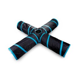 Túnel Diversão Pet Cachorro Cão e Gatos Colorido 140 cm x 25 cm Genuinos Túnel de Diversão Pet - 6