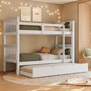 Ver imagem 1 de Treliche Solteiro de Madeira Maciça com Cama Aux Woodstore