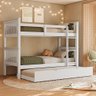Treliche Solteiro de Madeira Maciça com Cama Aux Woodstore - 1