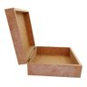 Kit 1 Caixa Mdf 30x30x10 Fecho Bem Acabada Dobradiça Lisa - 2