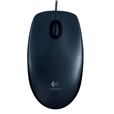 Mouse Óptico Usb Logitech M90 - Preto