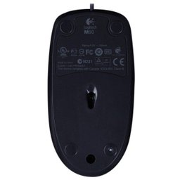 Mouse Óptico Usb Logitech M90 - Preto - 2