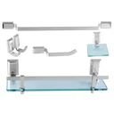 Ver imagem 1 de Kit Acessórios para Banheiro 6 Peças Classic Ducon Metais