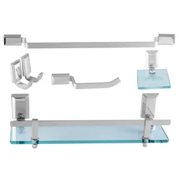 Kit Acessórios para Banheiro 6 Peças Classic Ducon Metais - 1